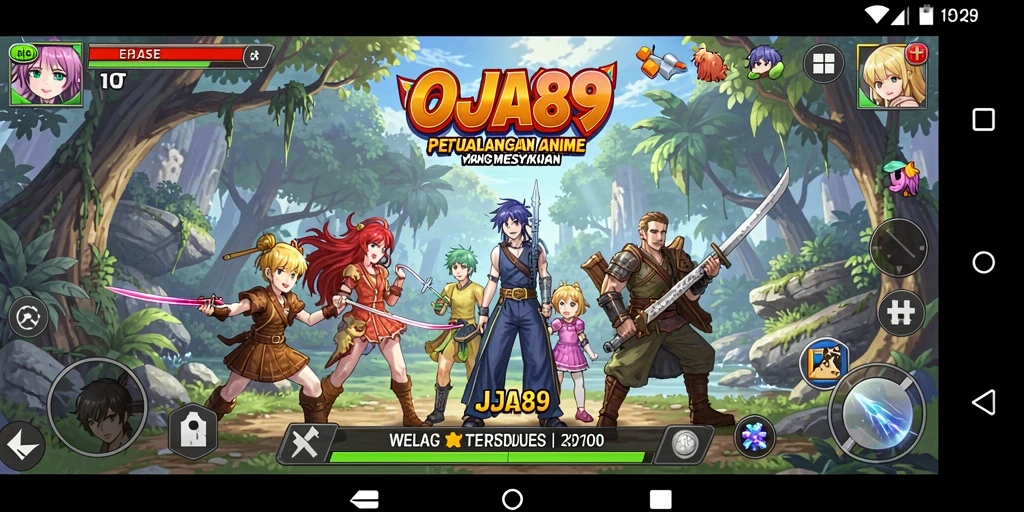 Tampilan gameplay menarik dari OJA89 yang penuh aksi.