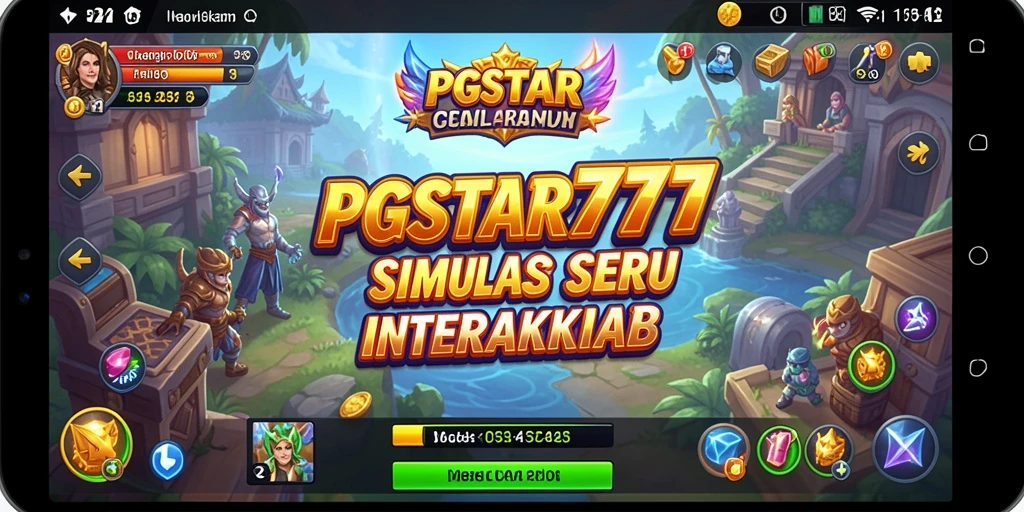 Tampilan gameplay PGSTAR777 yang memukau dan interaktif.