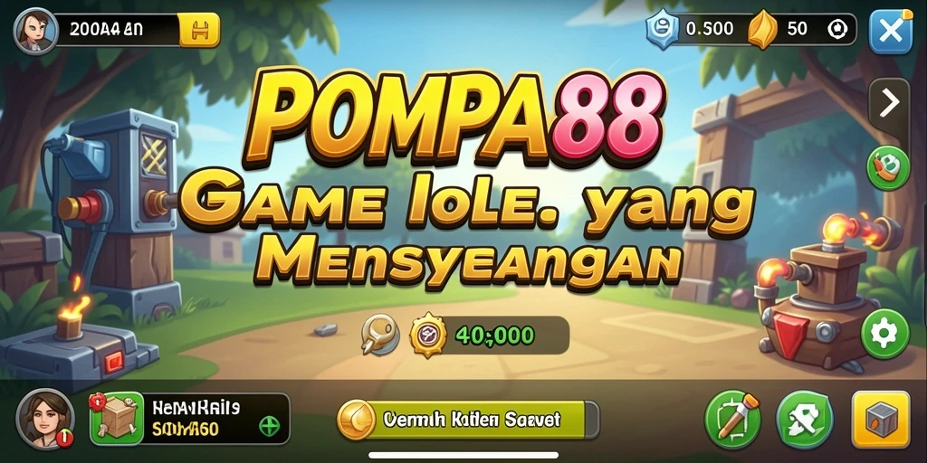 Tampilan gameplay POMPA88 yang menenangkan dan menarik.