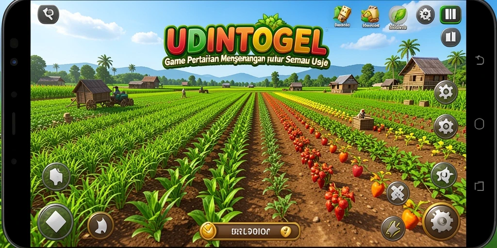 Tampilan menarik dari gameplay UDINTOGEL yang penuh warna.